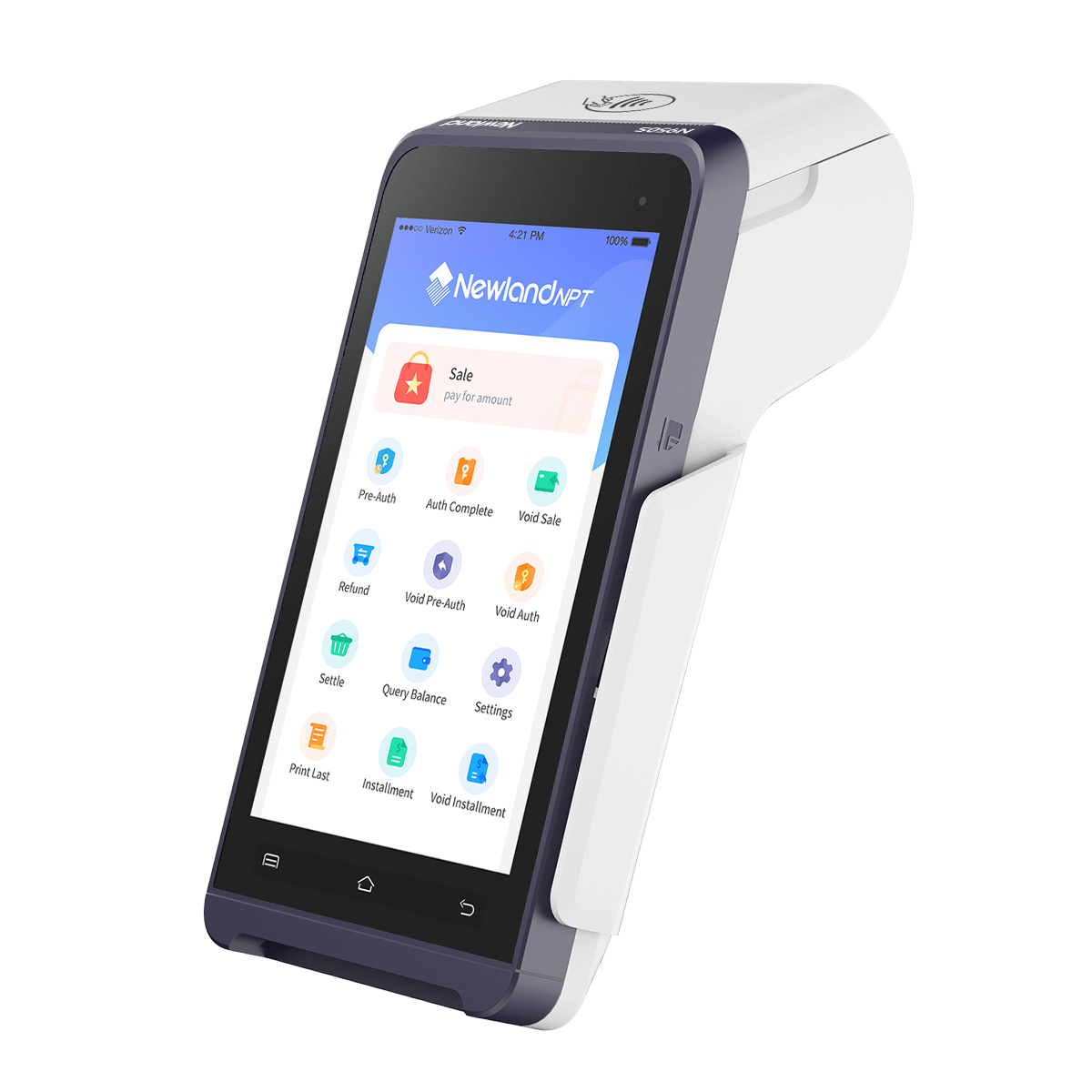 Newland N950 wireless smart payment terminal
